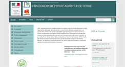 Desktop Screenshot of alencon-sees.educagri.fr