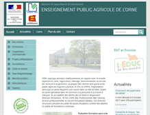 Tablet Screenshot of alencon-sees.educagri.fr