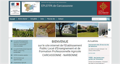 Desktop Screenshot of epl.carcassonne.educagri.fr