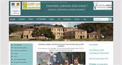 Desktop Screenshot of epl.sartene.educagri.fr