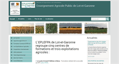 Desktop Screenshot of epl47.educagri.fr