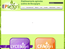 Tablet Screenshot of bourgogne.educagri.fr