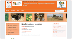 Desktop Screenshot of lpa-montoire.educagri.fr