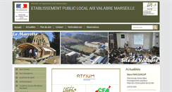 Desktop Screenshot of epl.valabre.educagri.fr