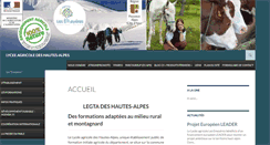 Desktop Screenshot of gap.educagri.fr