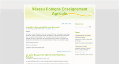 Desktop Screenshot of pologne.educagri.fr