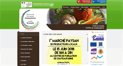 Desktop Screenshot of chateaufarine.educagri.fr
