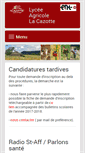 Mobile Screenshot of la-cazotte.educagri.fr