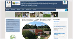 Desktop Screenshot of legta41.educagri.fr