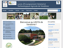 Tablet Screenshot of legta41.educagri.fr