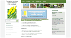 Desktop Screenshot of formation-continue.theodore-monod.educagri.fr