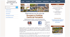 Desktop Screenshot of bourges.educagri.fr