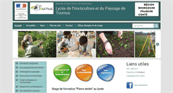 Desktop Screenshot of epl-tournus.educagri.fr